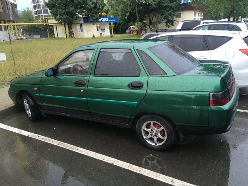 ВАЗ 2110 цвет бергамот