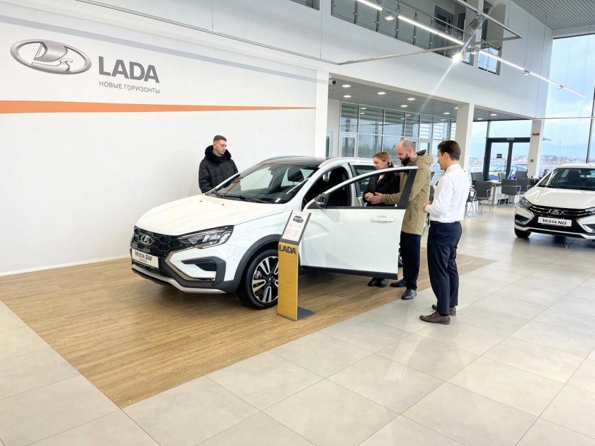 Новая lada vesta