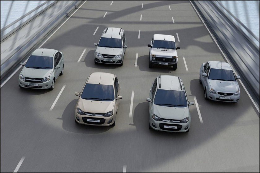 Несколько автомобилей