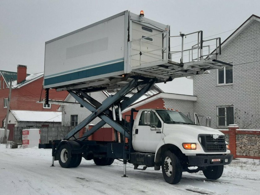 Ford f750 автолифт