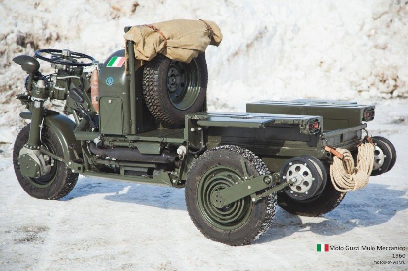 Трицикл Moto Guzzi «mulo meccanico»