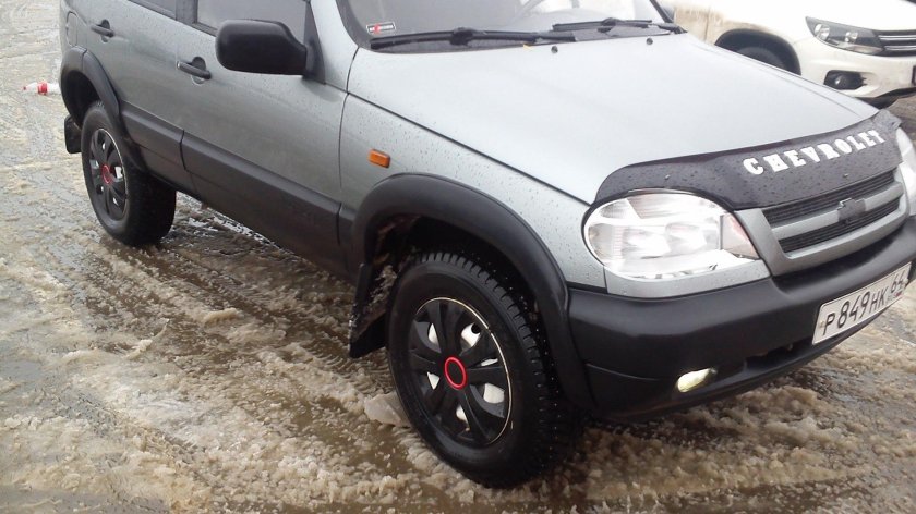 Цвет Дельфин Нива Шевроле