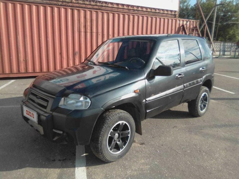 Цвет Дельфин Нива Шевроле