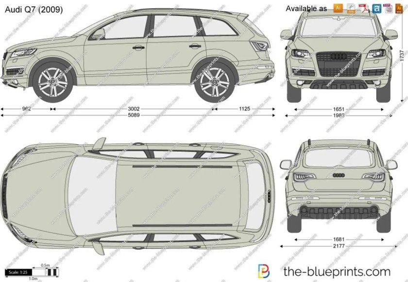 Габариты БМВ х5 е70