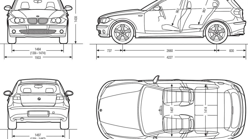 BMW x5 Blueprint