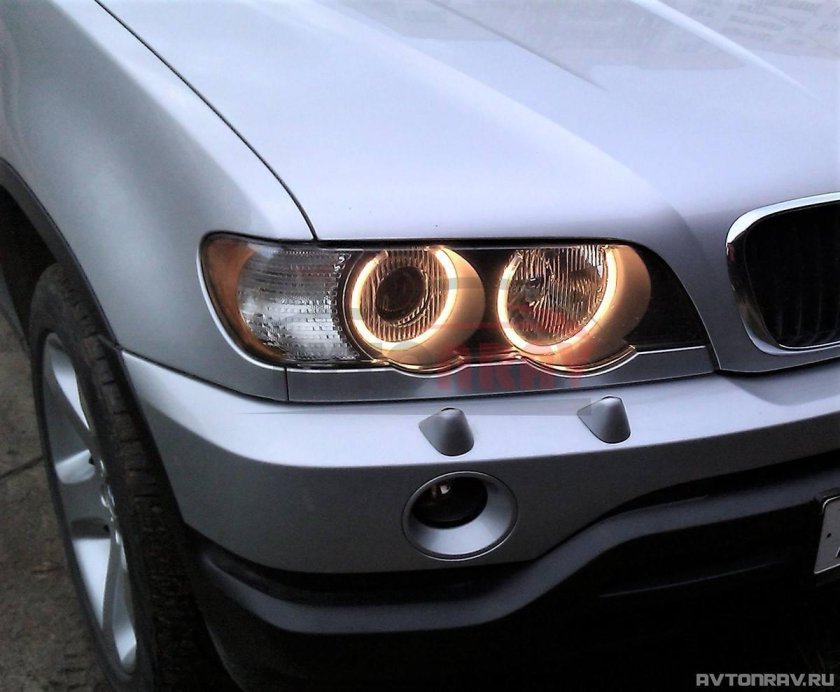 BMW e53 ангельские глазки