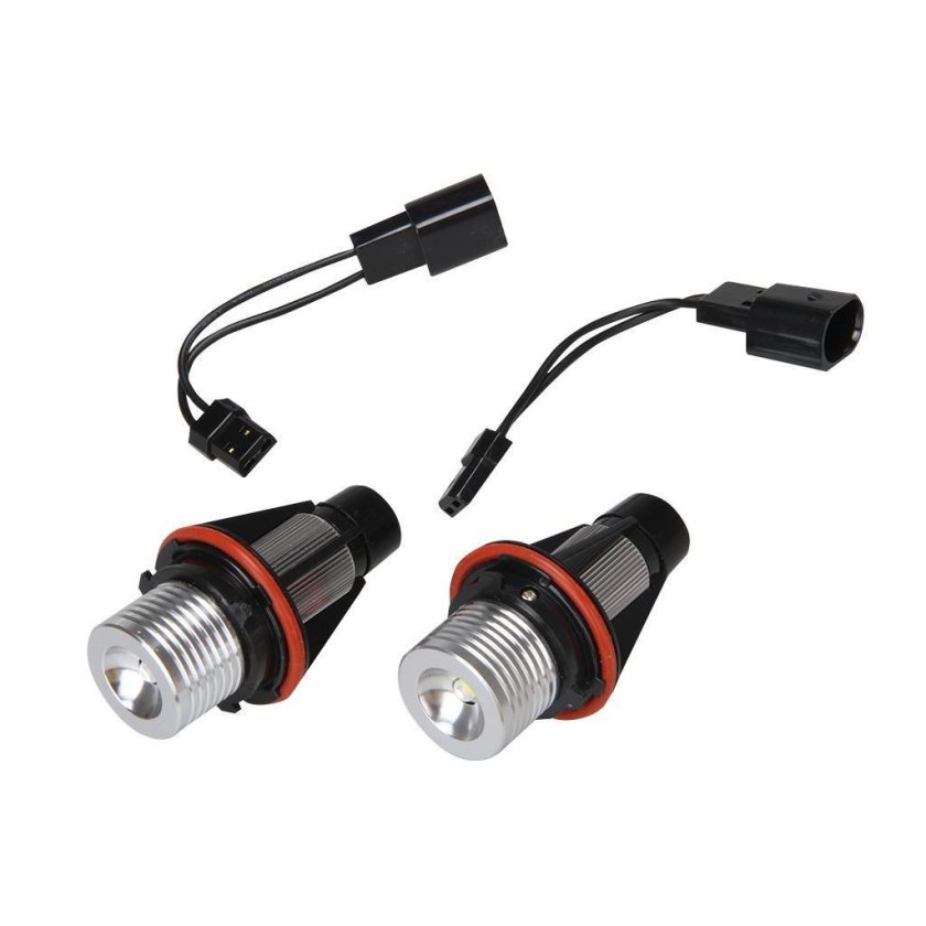 Led лампы в глазки BMW e60