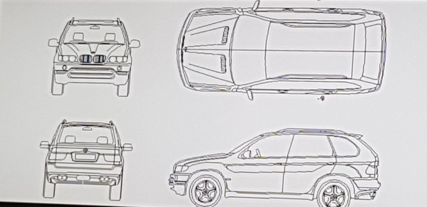 BMW x5 габариты кузова