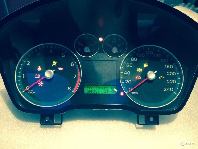 Приборная панель Форд фокус