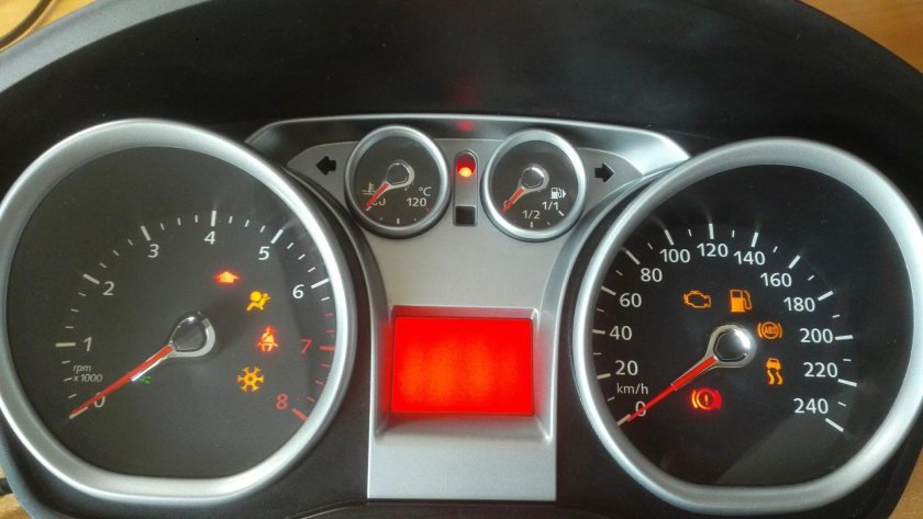 Приборная панель Форд Куга 1