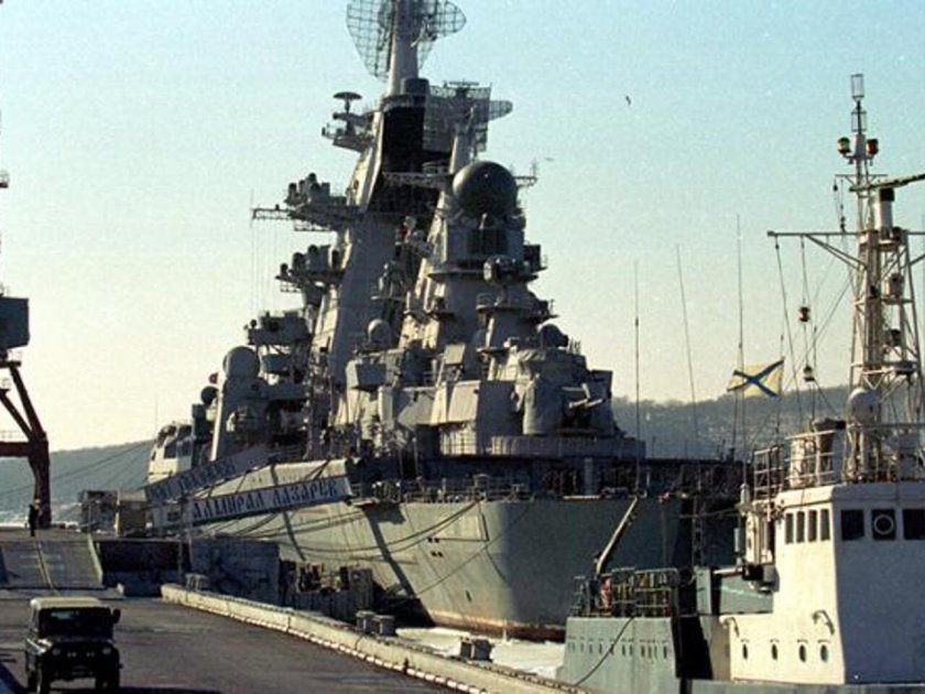 Ракетный крейсер петр великий