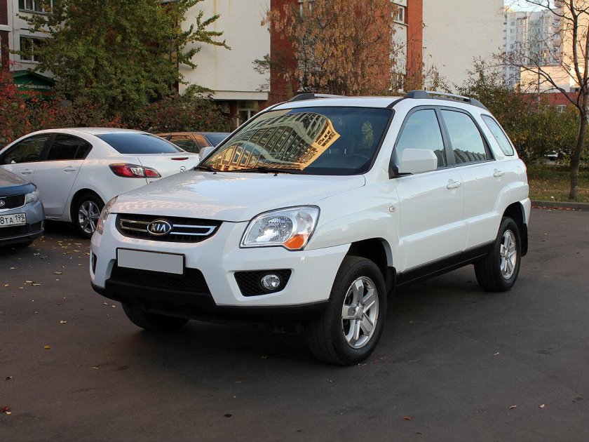 Киа Спортейдж 2 белый