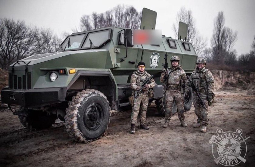 Броневик варта ВСУ