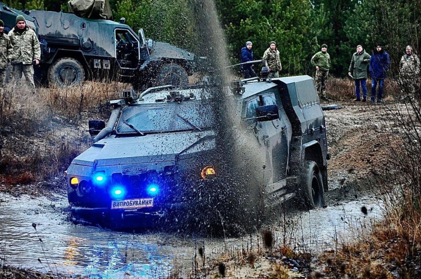 Бронеавтомобиль СБА варта