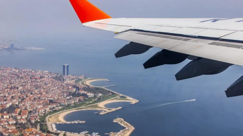 Турция вид с самолета