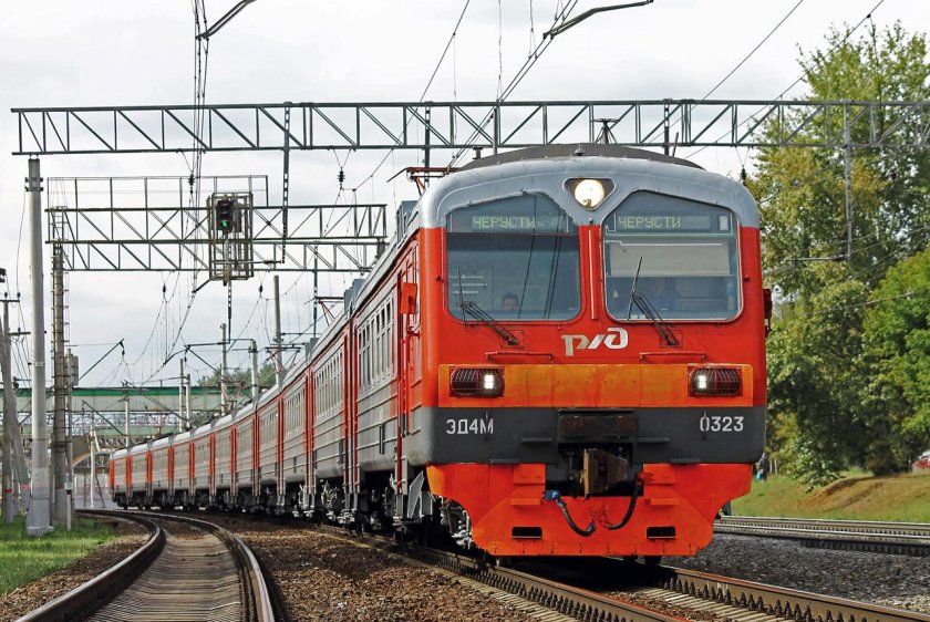 Электропоезд эд4м-0323