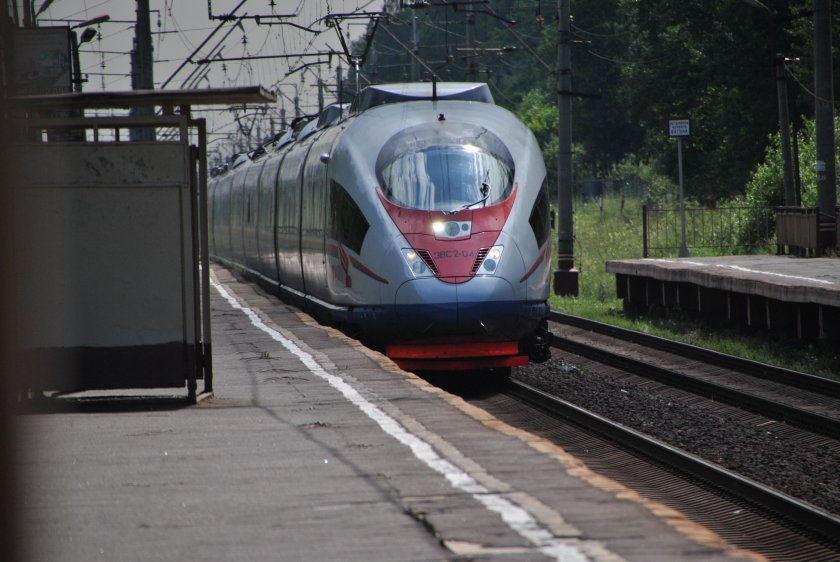 Головной вагон Сапсана