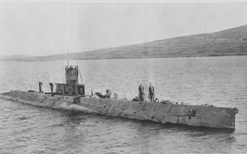 Подлодка волк 1916