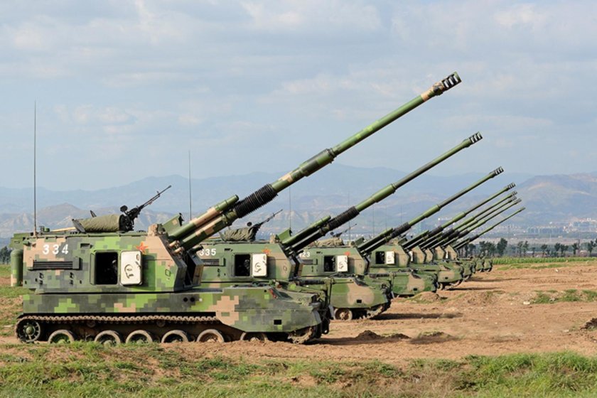 Китайская САУ plz-52