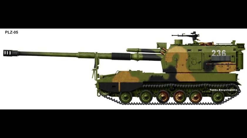 Plz 05 самоходная гаубица