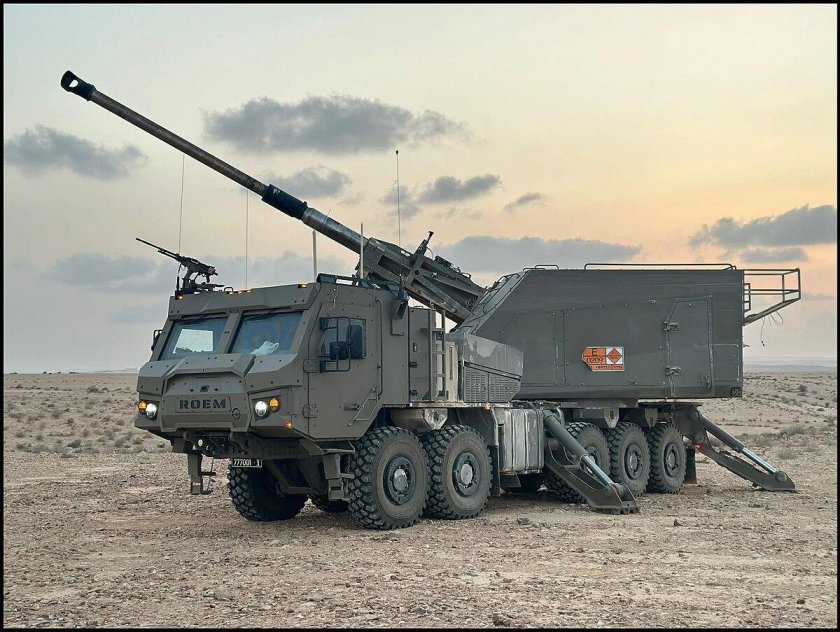 Самоходная гаубица atmos 2000