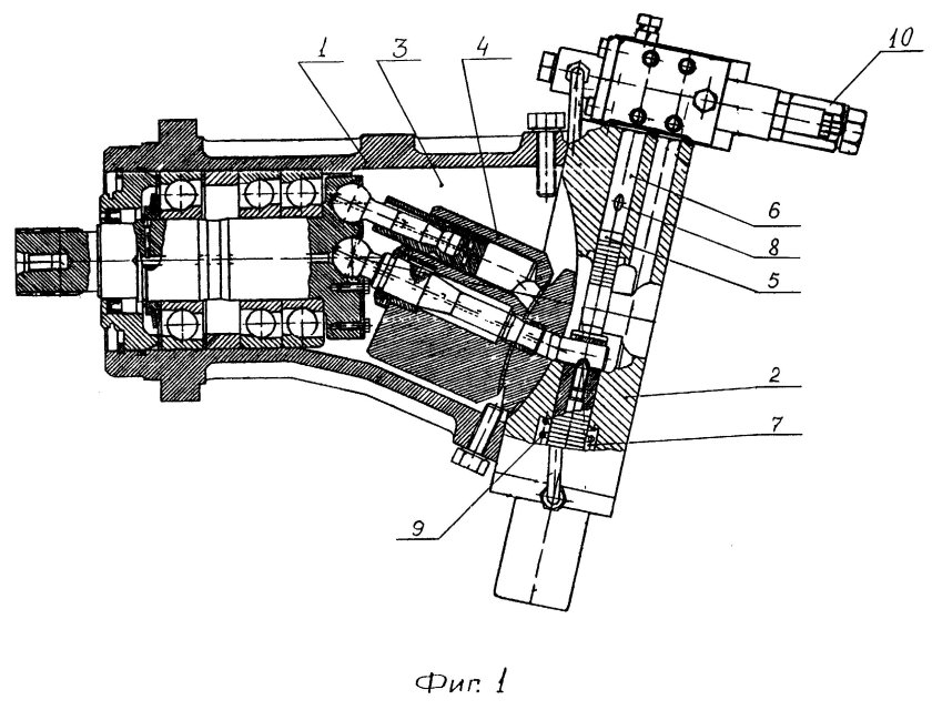 Аксиально-поршневой насос 313 конструкция