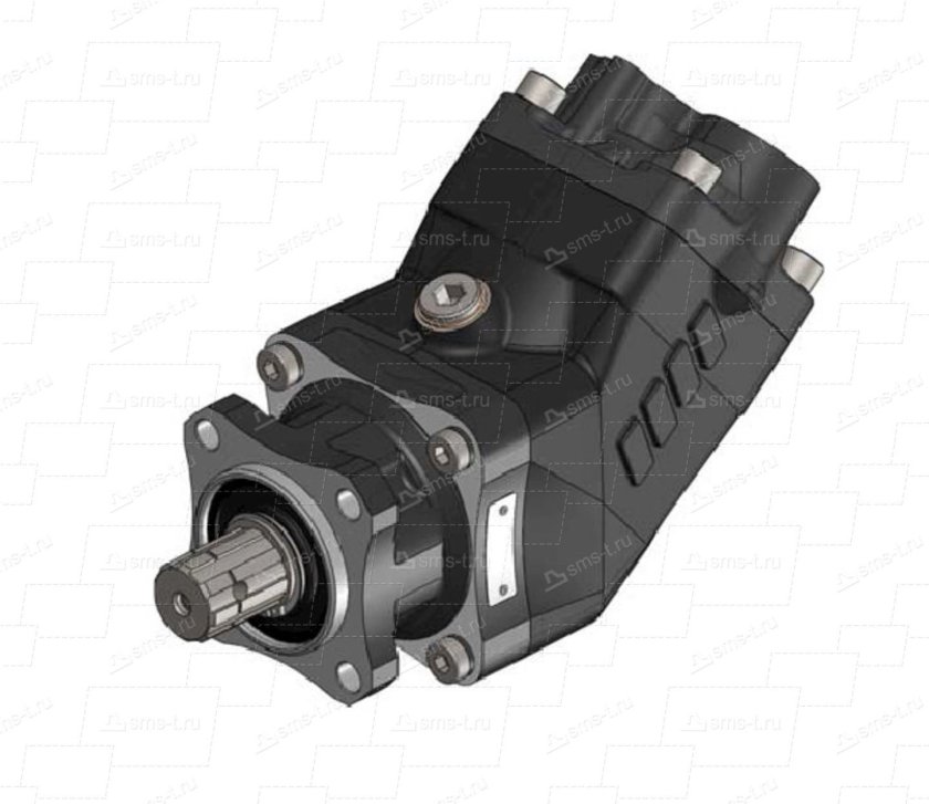 Аксиально поршневой гидронасос тандем