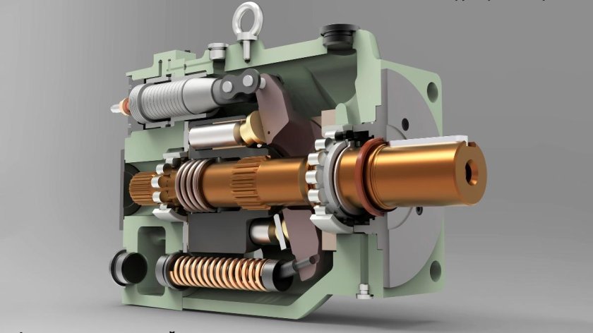 Насос аксиально поршневой