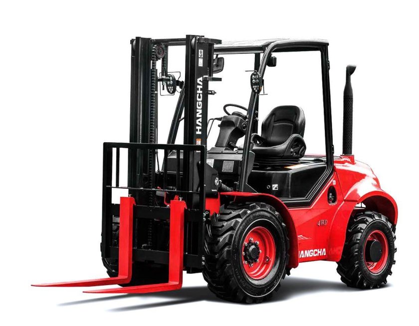 Вилочный погрузчик вездеходный