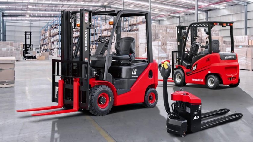 Электрический вилочный погрузчик Hangcha