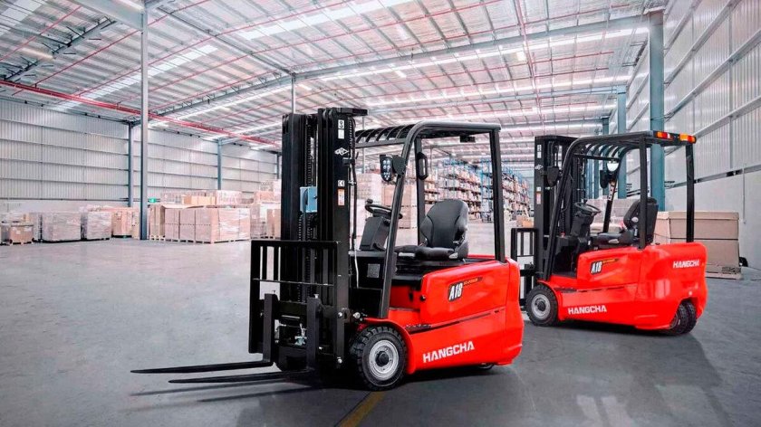 Погрузчик Ханча электрический