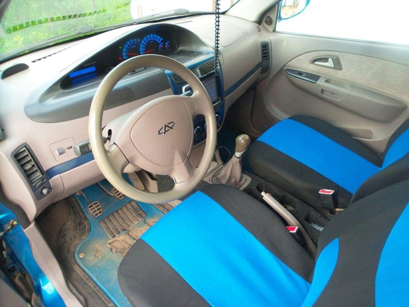 Chery qq6 салон