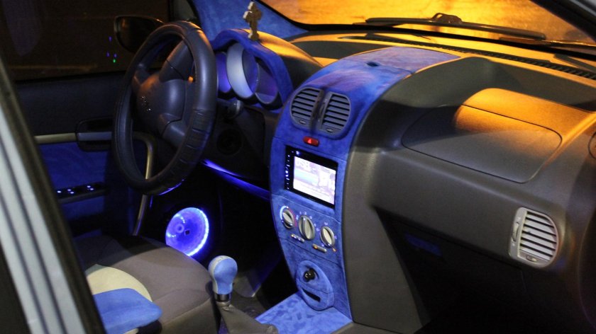 Чери Кимо салон тюнинг