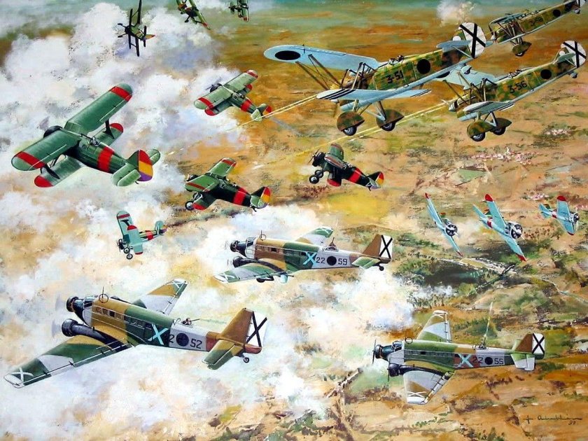 И 16 Гражданская война в Испании