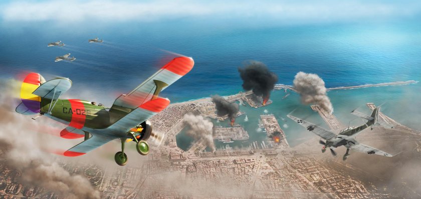 И-15 ВВС Испании