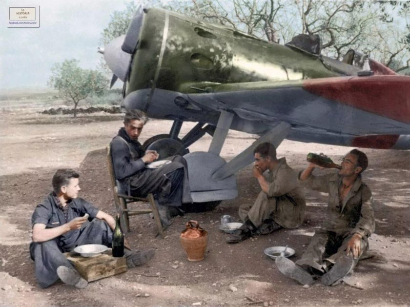 Советские летчики в Испании 1936-1939