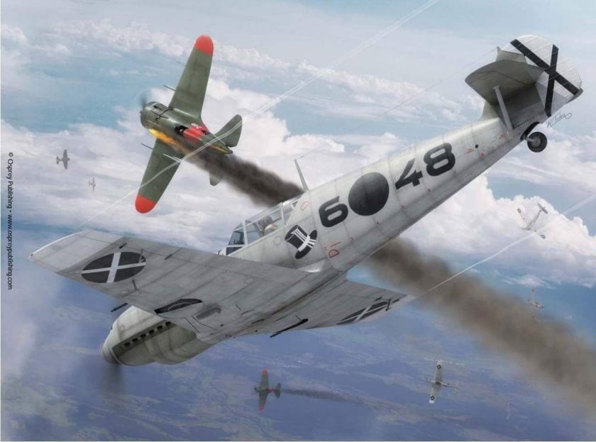 Самолёт Мессершмитт 109