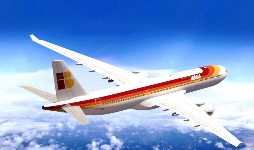 Самолет Иберия