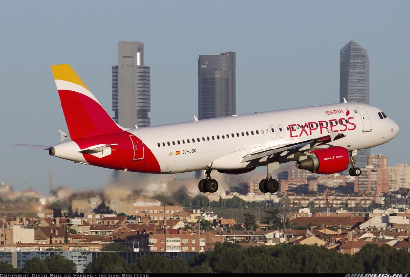 Самолет Иберия