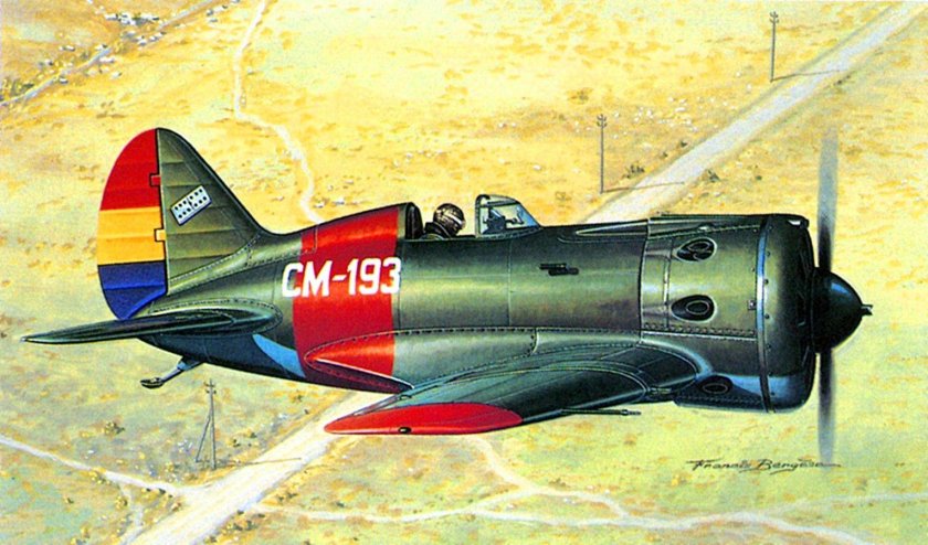 И-16 Тип 5 в Испании