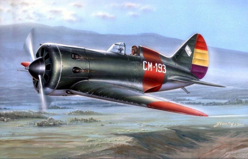 И-16 В Испании