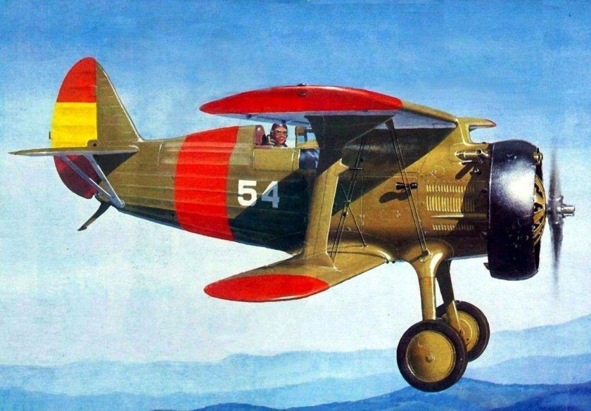 Истребитель биплан и-15