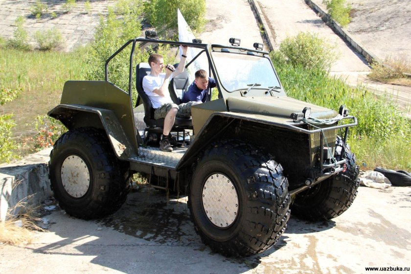 Вездеход-амфибия vektor 4x4