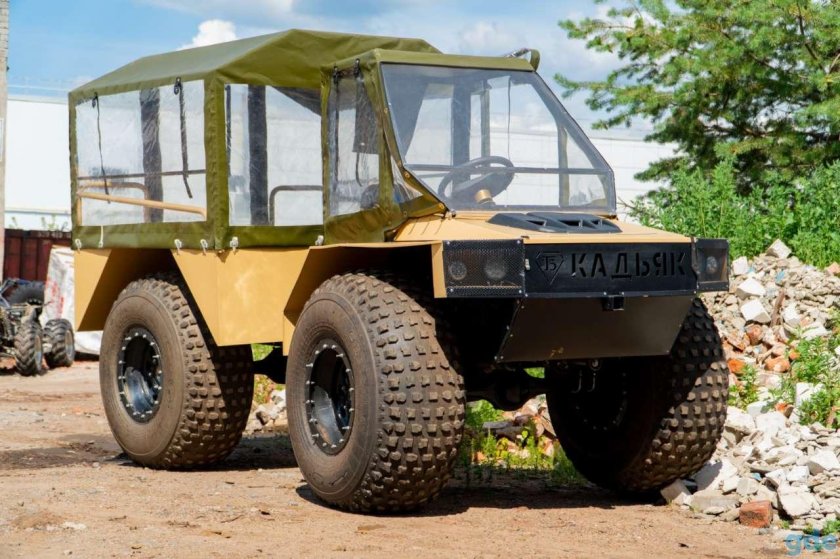 Вездеходы на шинах низкого давления