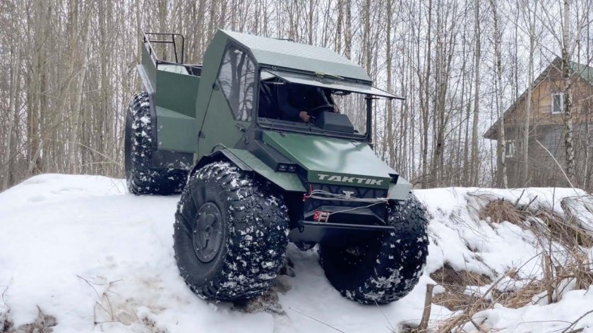 Снегоболотоход Егерь