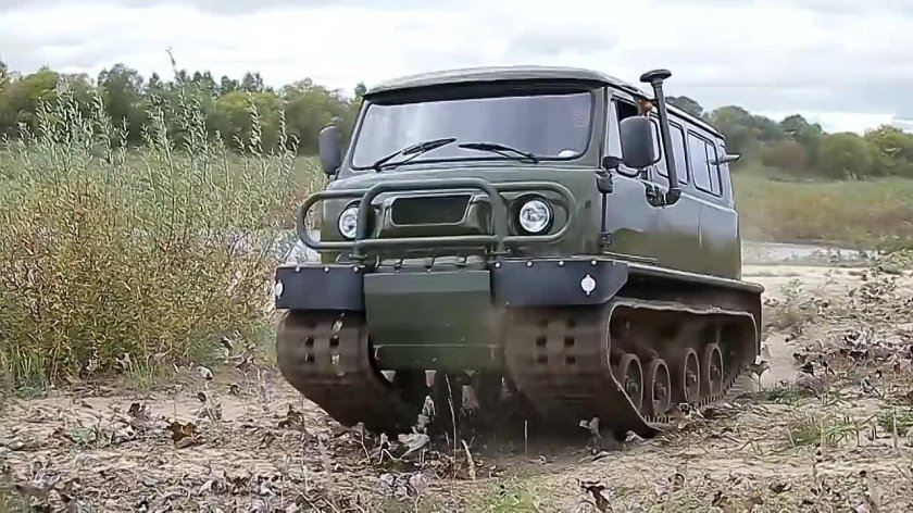 УАЗ Буханка шнекоход