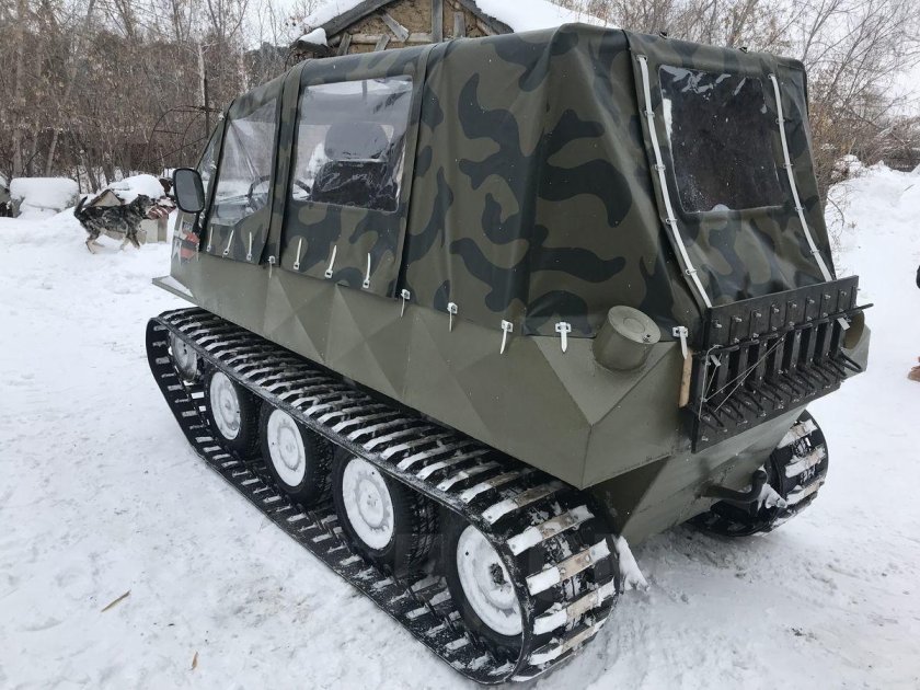 Гусеничный вездеход лайка