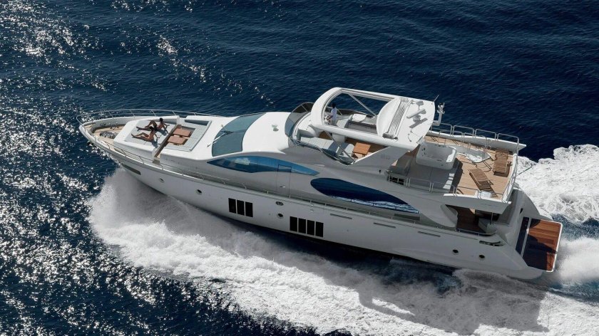 Azimut 85 яхта