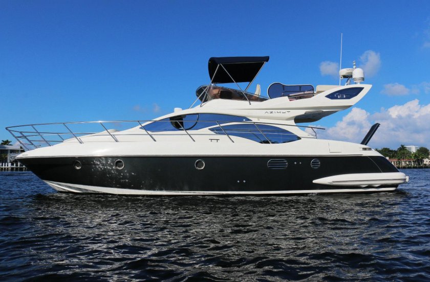 Azimut 43 яхта