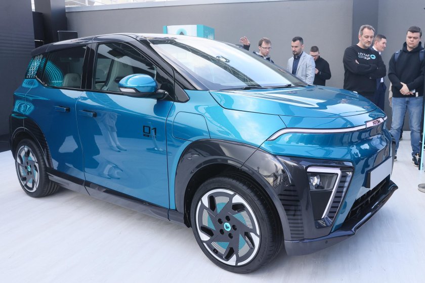 Электромобиль атом Кама